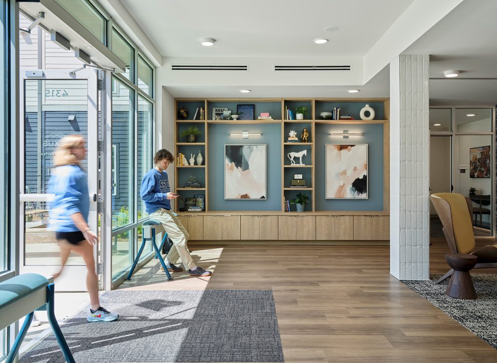 Nexus on Holmes lobby